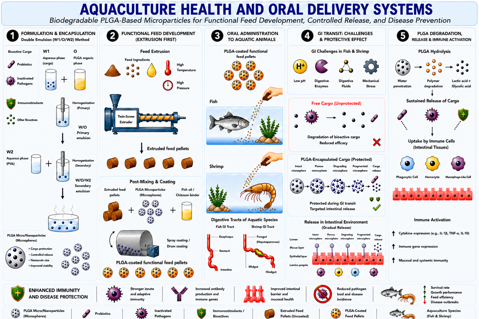 Aquaculture Oral Delivery System